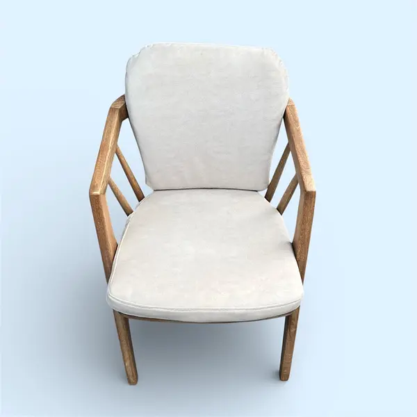 Sillón Nórdico Lino Natural