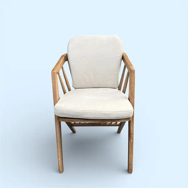 Sillón Nórdico Lino Natural